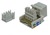 CONECTOR FEMEA RJ11 KEYST CAT3 8X4 PACOTE COM 10 UNIDADES 21C101 HIKARI 