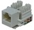 CONECTOR FEMEA RJ45 KEYSTONE CAT5E PACOTE COM 10 UNIDADES 21C100 