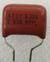 CAPACITOR POLIESTER 47NF X 630V 15mm VERMELHO FILM CAPACITORS PTH THT 
