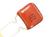 CAPACITOR POLIESTER 1uF X 50V 9mm VERMELHO CFXJGS105-X14 FILM CAPACITORS PTH THT 1498