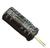 CAPACITOR ELETROLITICO 100uF X 16V RADIAL 105C 5*11mm A035 PRETO ALUMINUM ELECTROLYTIC CAPACITORS - RADIAL PTH THT 