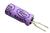 CAPACITOR ELETROLITICO 4,7uF X 50V RADIAL 105C 5*11mm LELON ROXO ALUMINUM ELECTROLYTIC CAPACITORS - RADIAL PTH THT 