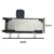 SMD MICRO CHAVE 1BS007-12110-002-7F SLIDE SWITCH SMT 