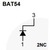 SMD DI BAT54 SCHOTTKY DIODES SMT 