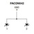SMD DI PACDN042Y3 TRANSIENT VOLTAGE SUPPRESSORS / ESD PROTECTORS DIODES SMT 