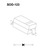 SMD DI B5817W SCHOTTKY BARRIER DIODES SMT 