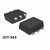 SMD MOSFET N/P NTZD3155CT1G N/P-CHANNEL MOSFET DUPLO TRANSISTORS SMT SOT-563